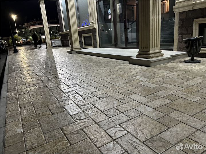 Тротуарная плитка брусчатка