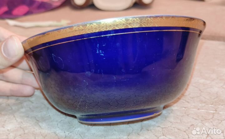 Чайный сервиз Кобальт колосок лфз