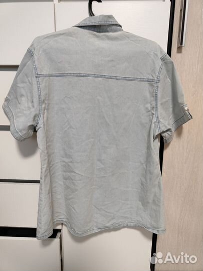 Рубашка джинсовая