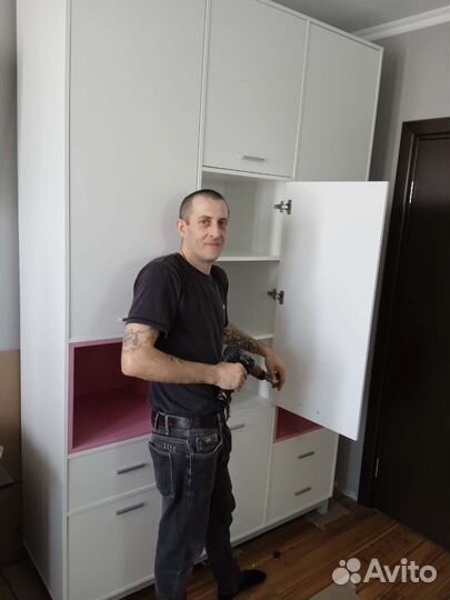 Сборка мебели, стеллажей, переезд погруз-разгруз