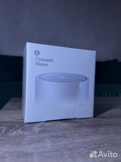 Умная колонка Яндекс Станция Мини, серая, 10 Вт