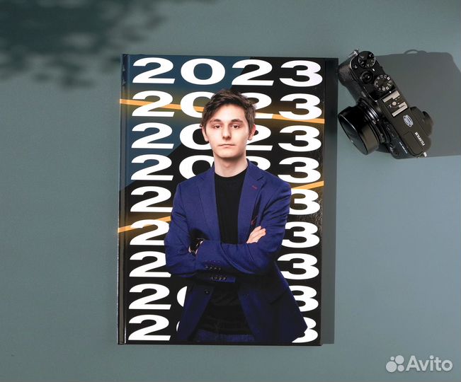 Стильный выпускной альбом 9,11 клаccа Bright.book