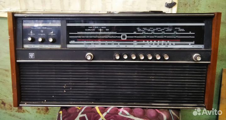 Радиола Сириус 311 – проигрыватель радиоприемник