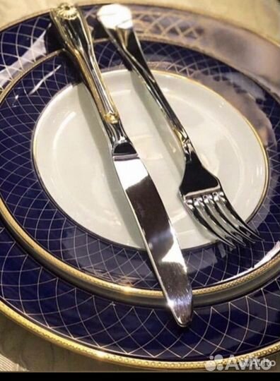 Zepter Столово-чайный сервиз Кобальт роял