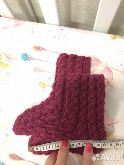 Носки вязаные детские