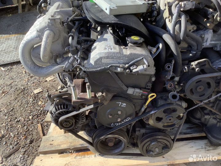 Двигатель ZL-DE Mazda Familia BJ5 с Навесным