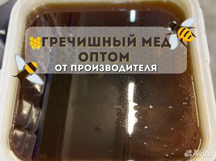 Гречишный мед оптом