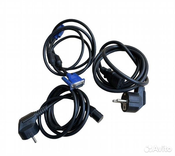 Кабель vga и питание
