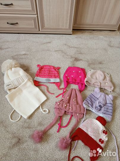 Шапки детские зима/осень/весна