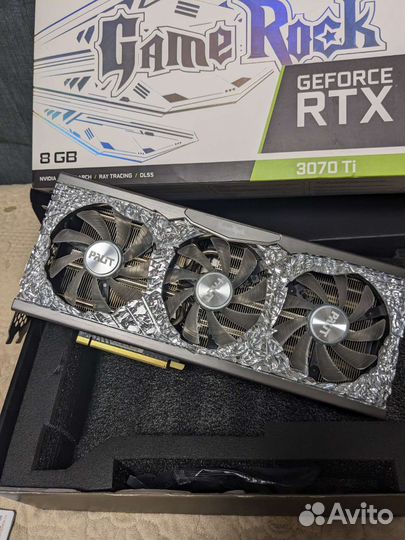 Видеокарта rtx 3070ti gamerock
