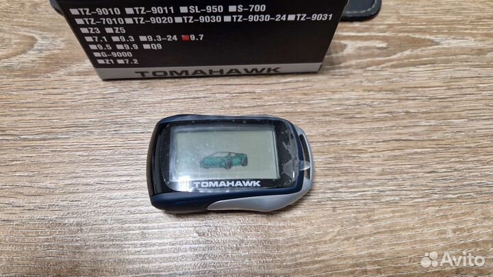 Брелок tomahawk 9.7 9.3 7.1 7.2 оригинал