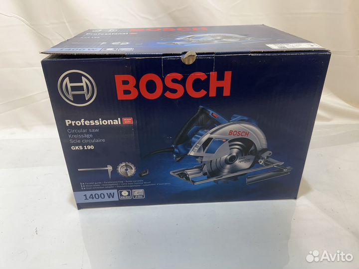 Дисковая пила Bosch GKS 190 0.601.623.000