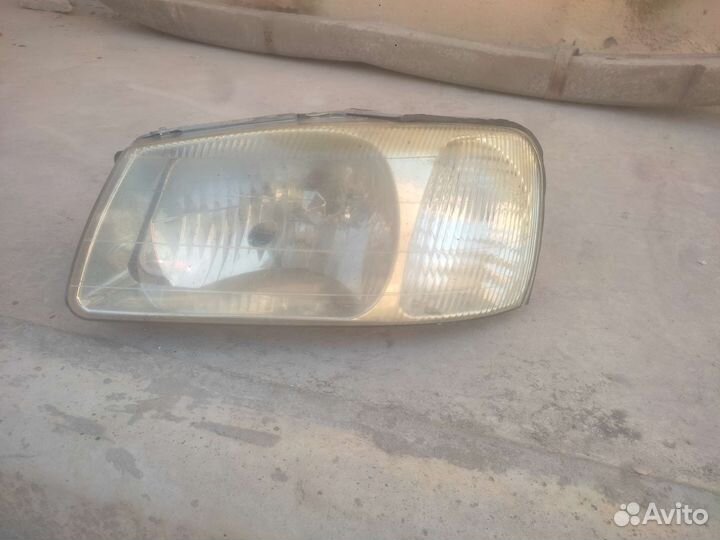 Фара левая на hyundai accent