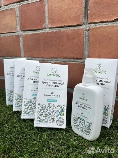 Гель для интимной гигиены synergetic