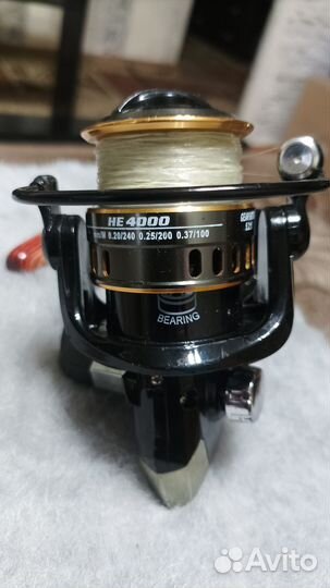 Катушка рыболовная для спининга, удочки HE4000