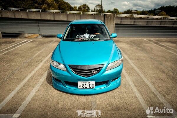 Накладка на бампер Mazda 6