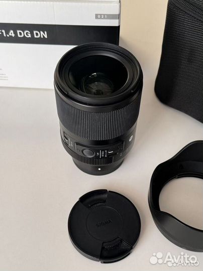 Объектив Sigma 35 mm 1.4 Art Sony E + NDфильтр