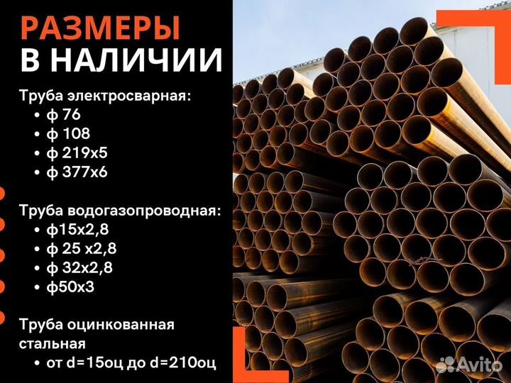 Труба электросварная