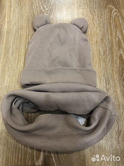Комплект шапочка + снуд