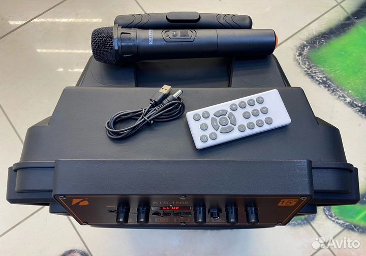 Колонка большая переносная KTS 120w