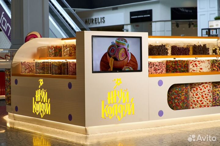 Доход от 250т.р. в мес.Франшиза островка сладостей