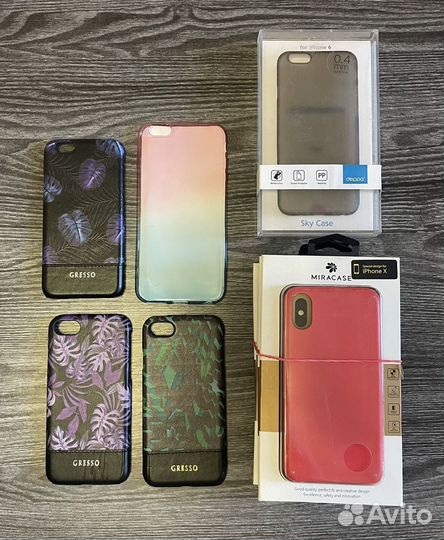 Чехлы на телефоны новые