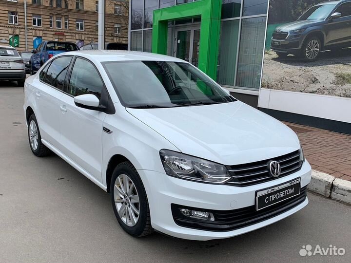 Volkswagen Polo 1.6 AT, 2020, 35 000 км