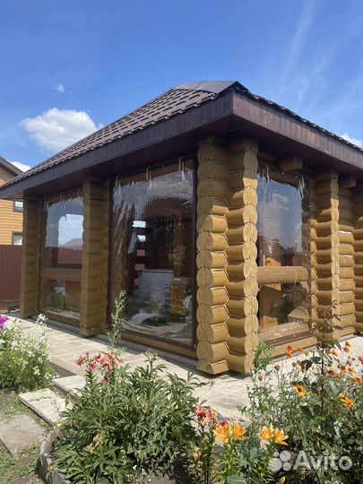 Мягкие гибкие окна для террас и беседок