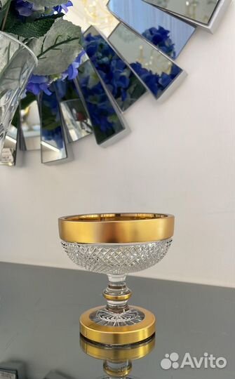 Фруктовница хрусталь