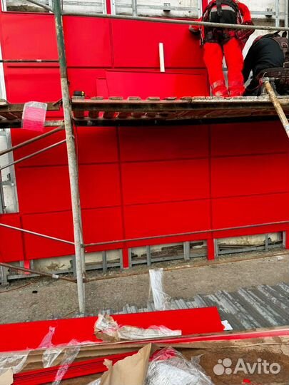 Фасадные металлокасеты