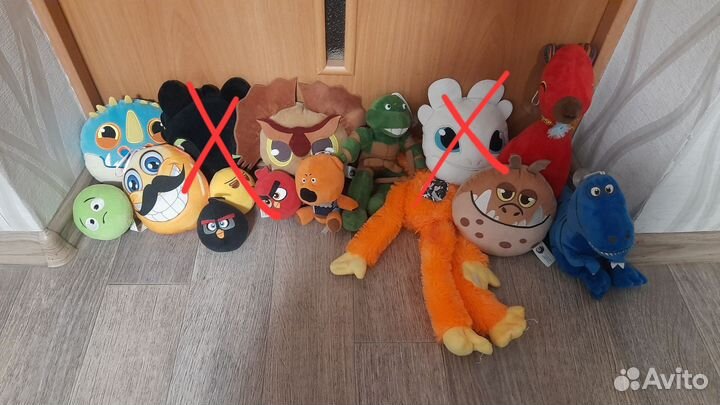 Мягкие игрушки пакетом