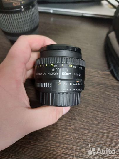 Объектив Nikon 50mm f 1.8D