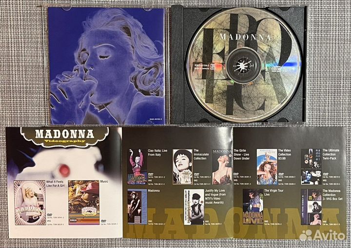 Madonna - Erotica CD Germany