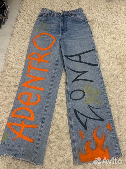 Джинсы Сабины Хайровой (зара)