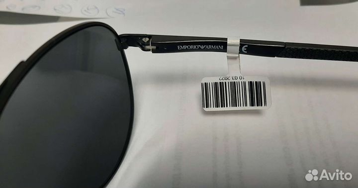 Пилоты солнцезащитные очки emporio armani EA2059