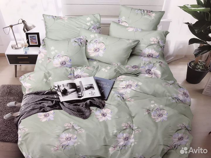 Комплект постельного белья евро
