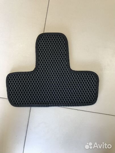 Eva коврики Toyota Rav4 чёрные чёрный кант