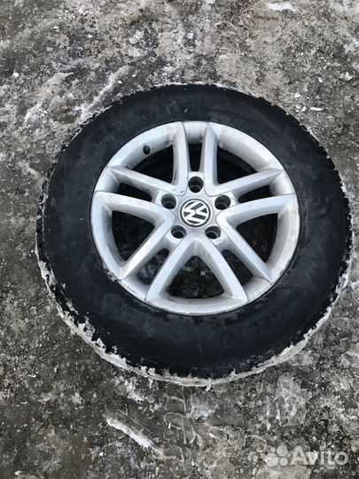 Оригинальные диски R17 на Туарег