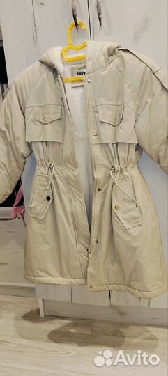 Тренч пальто для девочки, зима