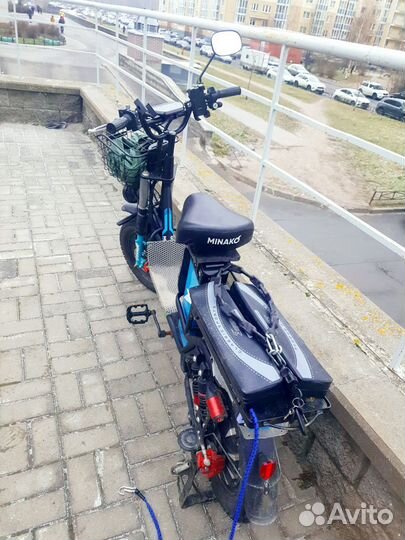 Электровелосипед минако монстр 60x20