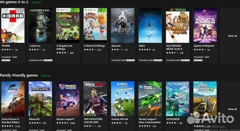 Ключ игры на xbox one