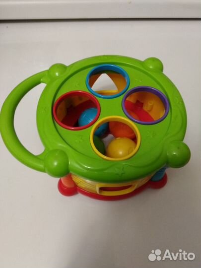 Сортер с шариками и каталка