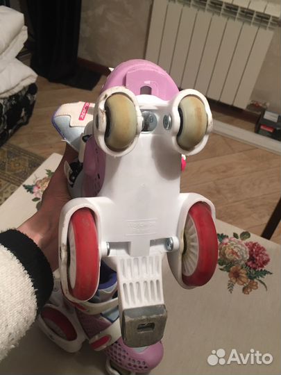 Роликовые коньки детские раздвижные