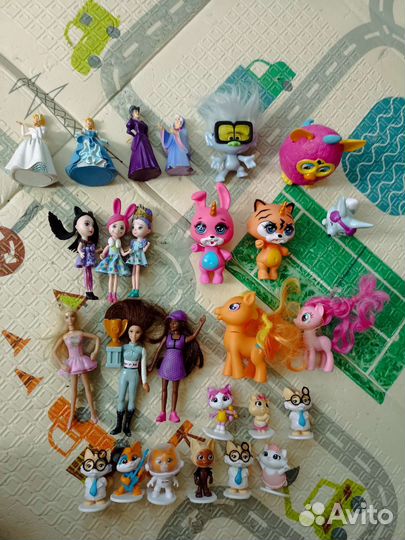 Фигурки золушка дисней куклыпоникотята для девочек