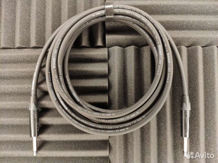 Шнур Jack 6,3 на Jack 6,3 Sommer Spirit LLX