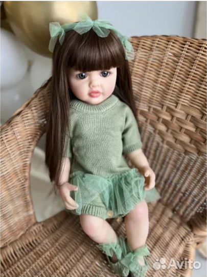 Кукла реборн силиконовая девочка