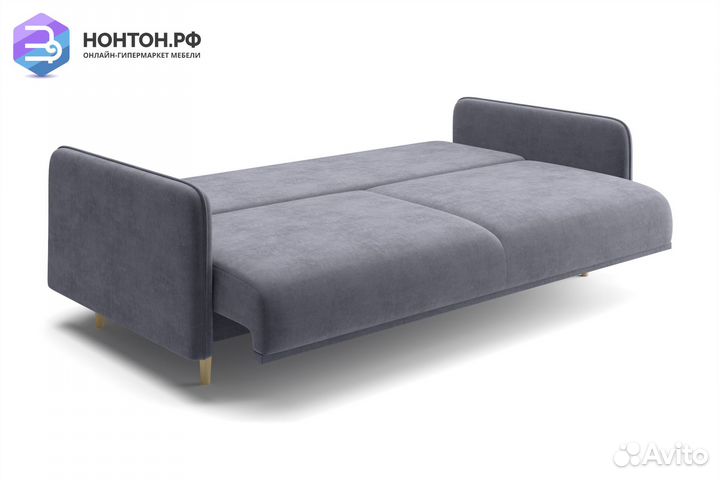 Диван книжка Эстет темно-серый