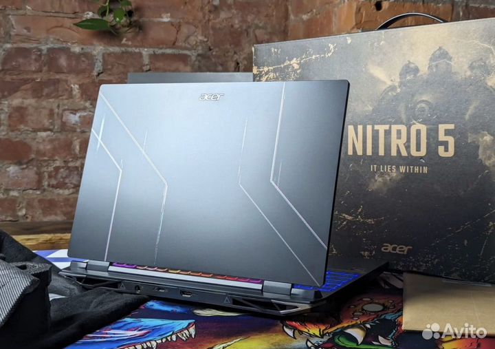 Новый игровой Acer R5 6600H/RTX 3070Ti/16/512