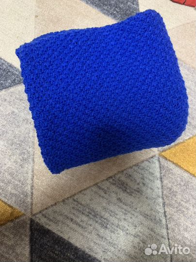 Плед детский вязаный ручная работа