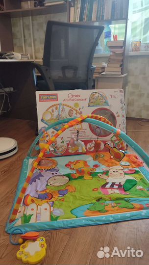 Развивающий коврик tiny love